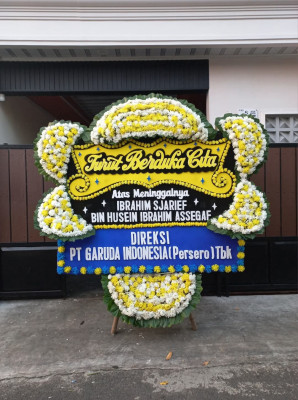 Papan Bunga Duka di Ngestirejo