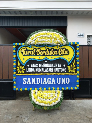 Papan Bunga Duka di Ngestirejo